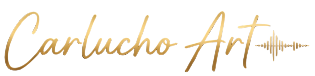 Logo oficial Carlucho ART, marca de música, crônicas e produção