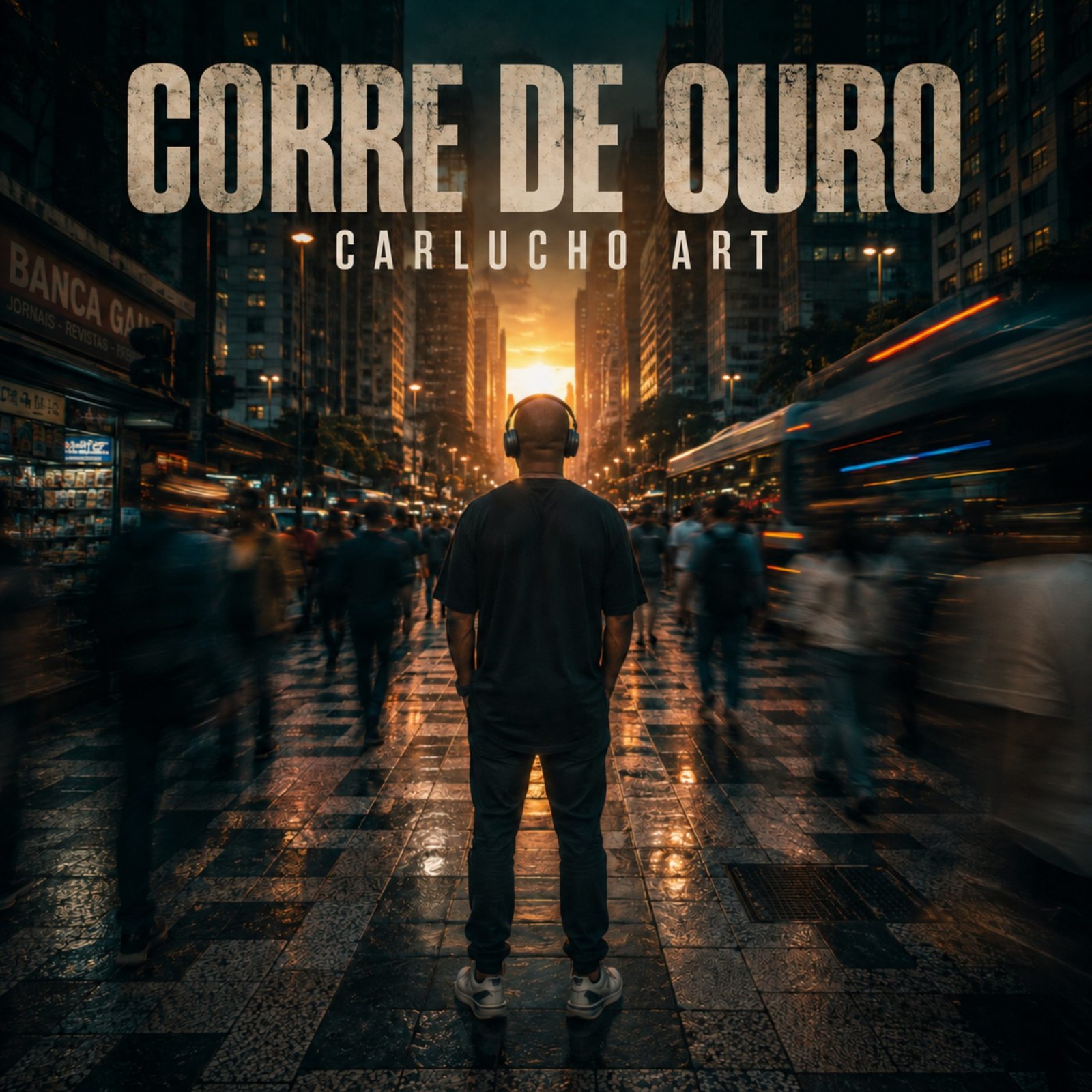Capa da música Corre de Ouro, de Carlucho ART